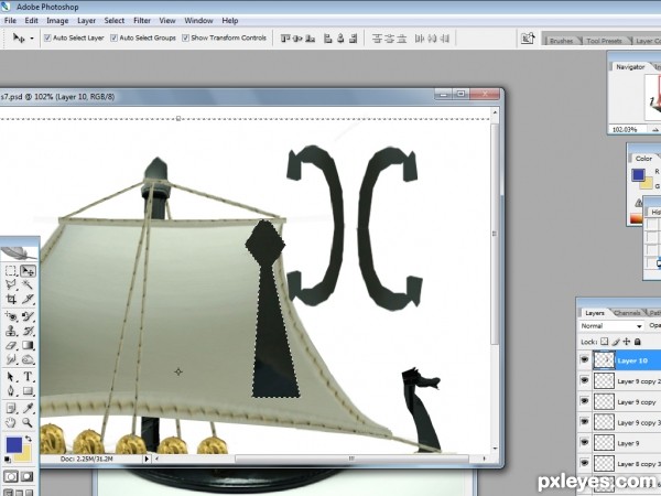 Creation of SHIP: Step 7
